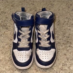 Nike Kids Blue and White Sneakers